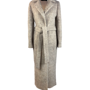 beige wool coat